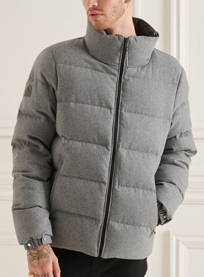 budget The Girl With The Dragon Tattoo Grey Puffer Jacket alternative